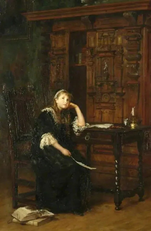 La principessa Elizabeth in prigione a St James's - John Everett Millais