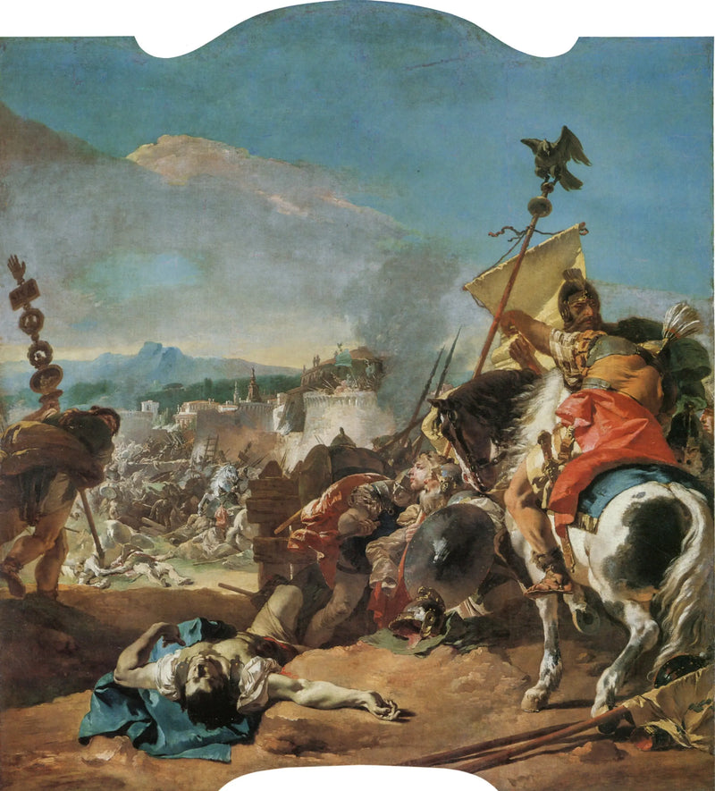 La presa di Cartagine - Giovanni Battista Tiepolo