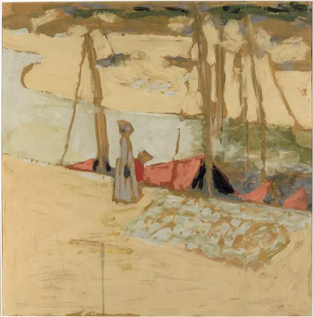 La Promenade nel porto - Édouard Vuillard