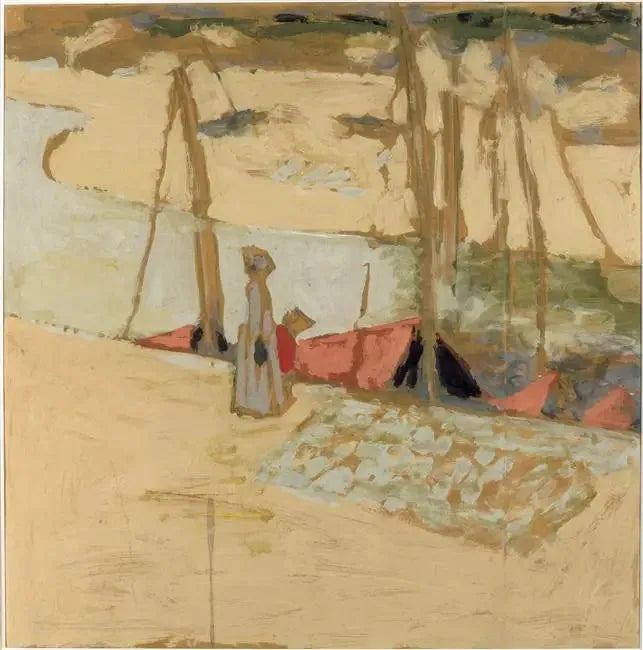 La Promenade nel porto - Édouard Vuillard