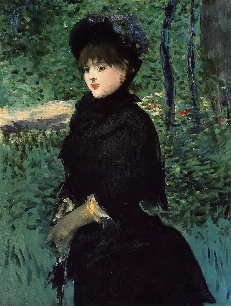 La Passeggiata (Mme Gamby) - Édouard Manet