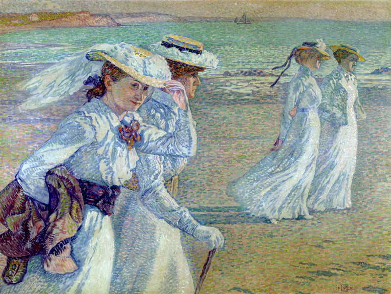 La passeggiata - The��o van Rysselberghe