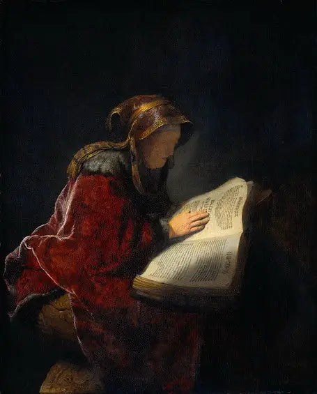 La Profetessa Anna - Rembrandt