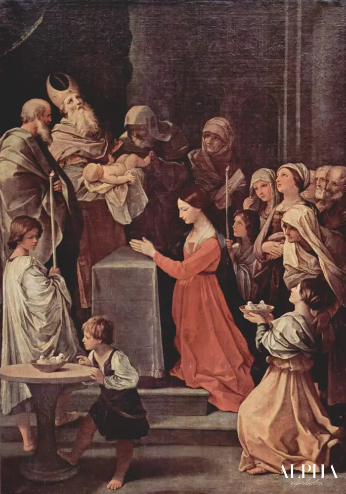 La Purification de la Vierge - Guido Reni - Reproductions de tableaux et peintures haut de gamme