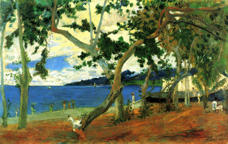 La Rade di Saint-Pierre vista dall'ansa di Torino - Paul Gauguin