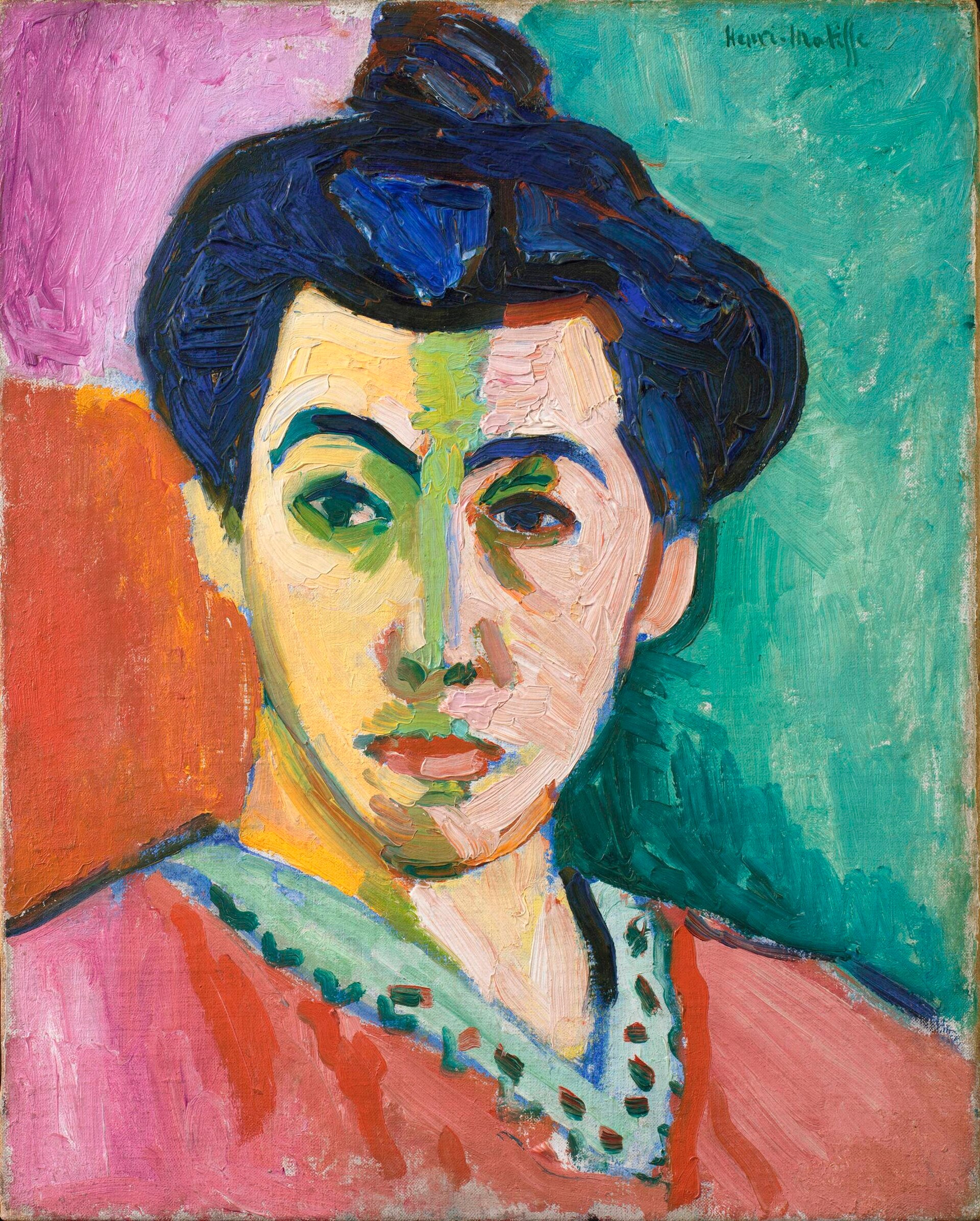 Madame Matisse, la raie verte - Henri Matisse