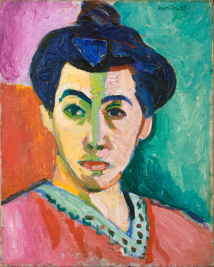 Madame Matisse, la raie verte - Henri Matisse