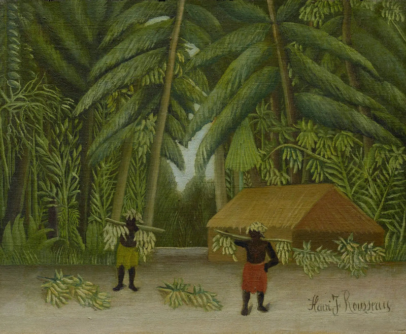La Raccolta delle banane - Henri Rousseau