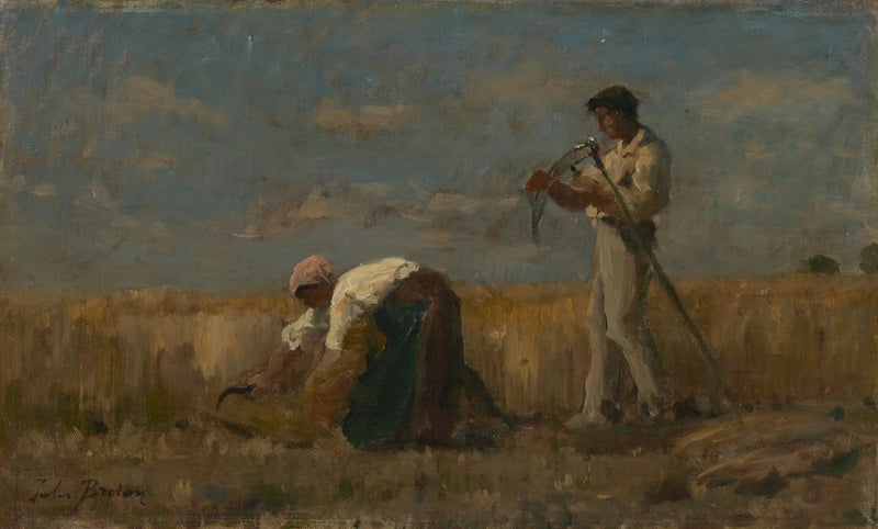 La raccolta - Jules Breton