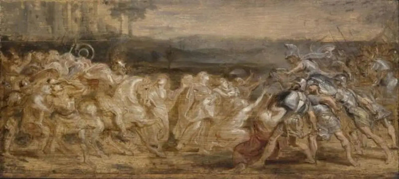 La riconciliazione dei Romani e dei Sabini - Peter Paul Rubens