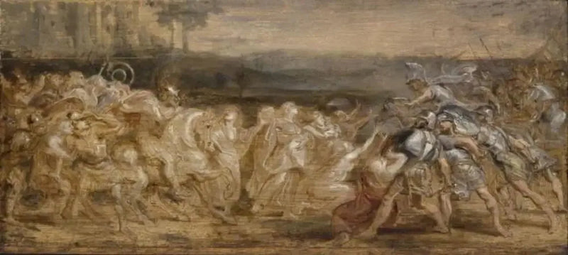 La riconciliazione dei Romani e dei Sabini - Peter Paul Rubens
