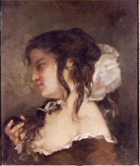 La Riflessione - Gustave Courbet