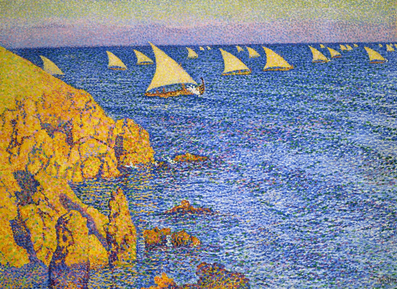 La Regata - The��o van Rysselberghe