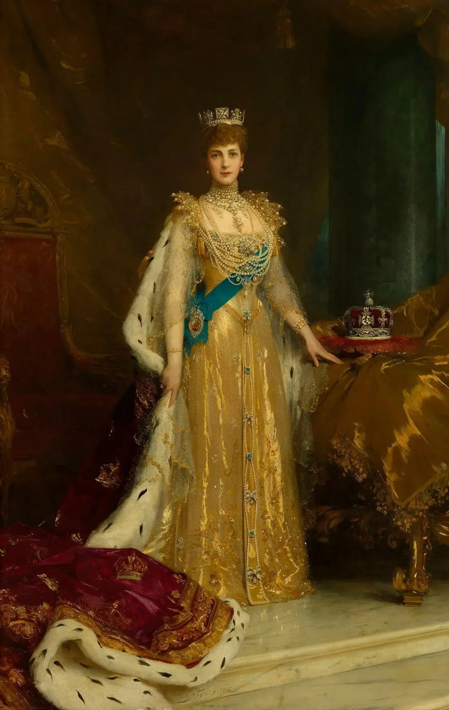 La regina Alexandra (1844-1925) - Luke Fildes