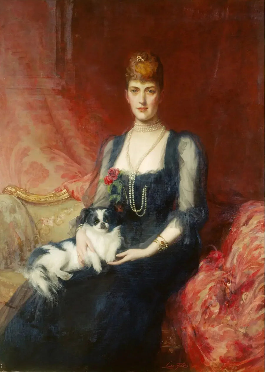 La regina Alexandra, allora principessa di Galles - Luke Fildes