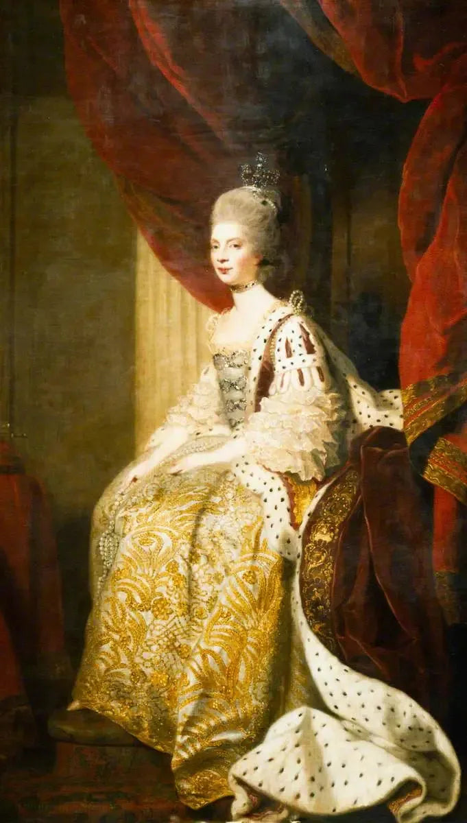 La regina Charlotte (1744–1818) - Joshua Reynolds