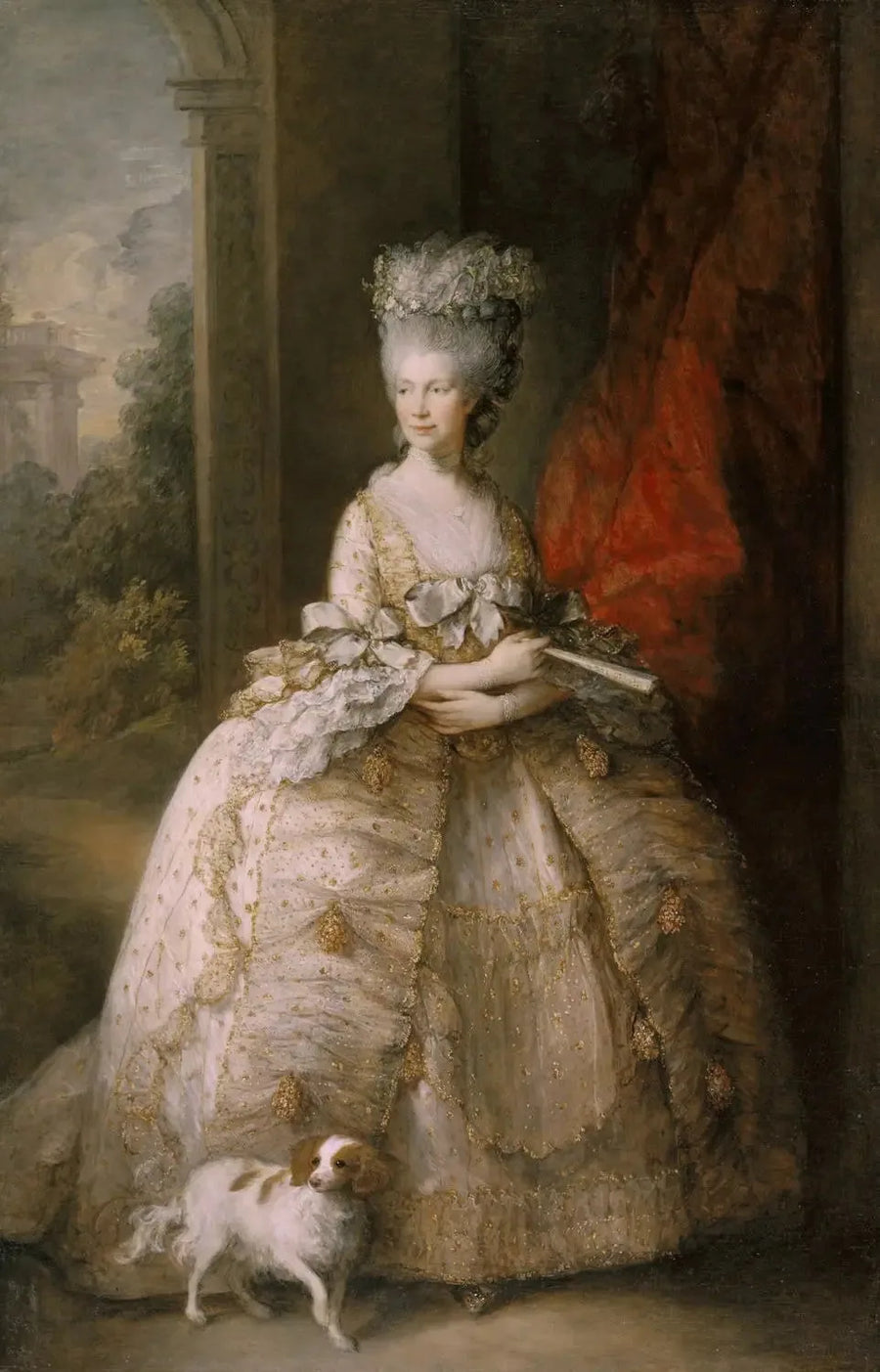 La regina Charlotte (1744-1818) - Thomas Gainsborough