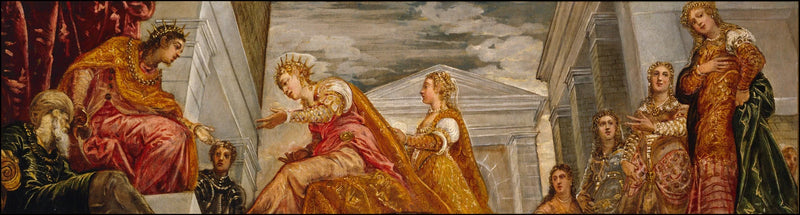 La regina di Saba e Salomone - Jacopo Tintoretto