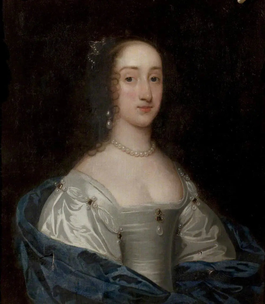 La regina Henriette Marie (1609–1669) - Antoine van Dyck