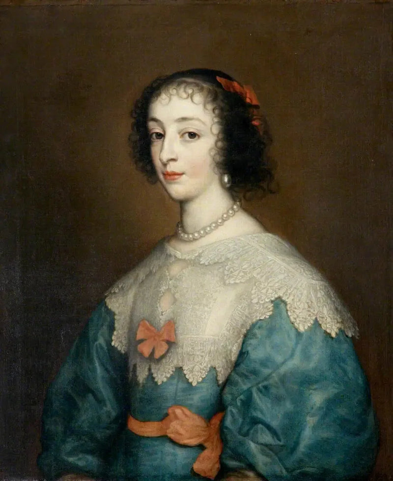 La regina Henriette Marie (1609–1669) - Antoine van Dyck