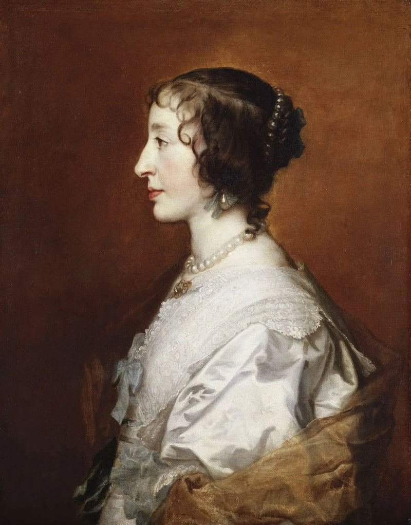 La regina Henriette Marie (1609-1669) - Antoine van Dyck