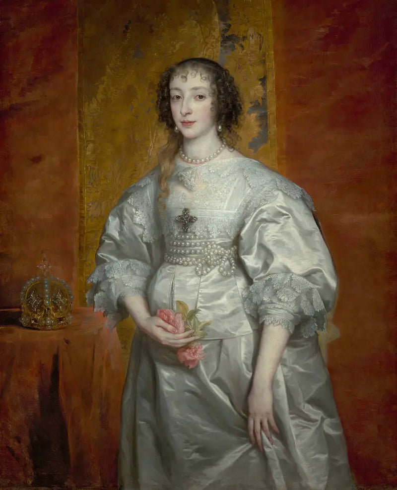 La regina Henriette Marie - Antoine van Dyck
