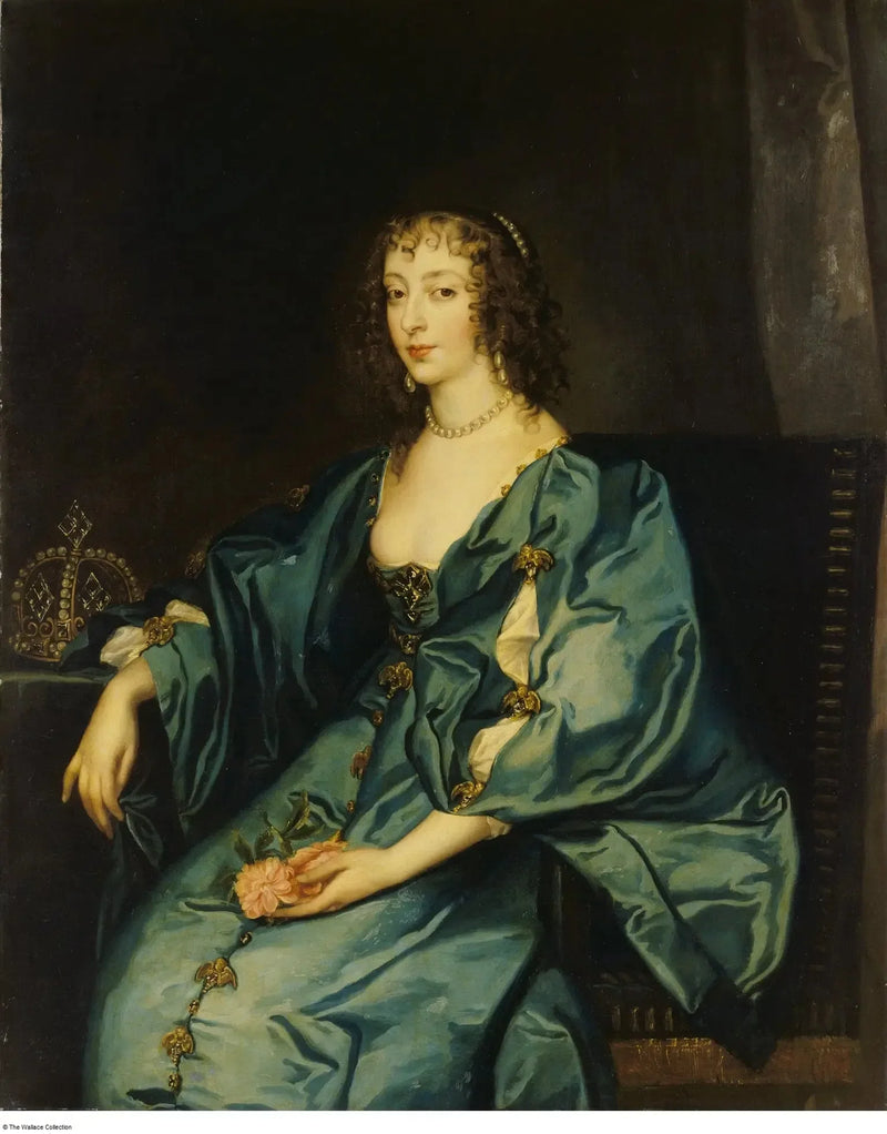 La regina Henriette Marie - Antoine van Dyck