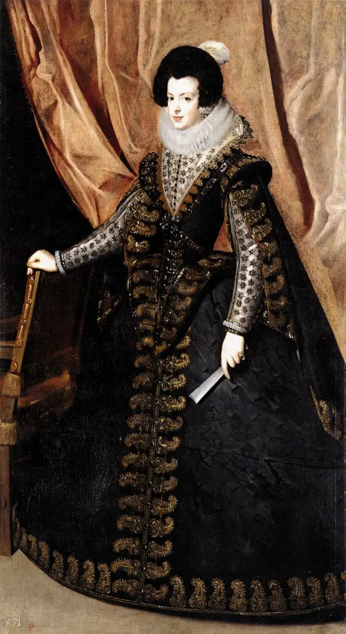 La regina Isabella, in piedi - Diego Velázquez