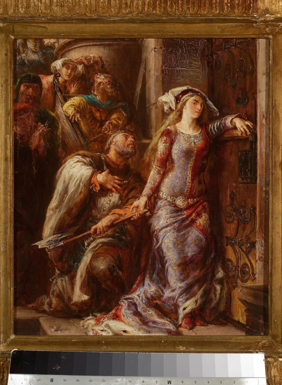 La regina Jadwiga e Dymitr de Goraj - Jan Matejko