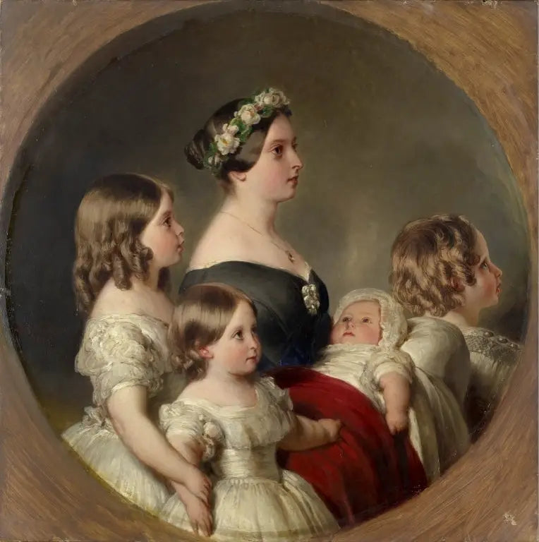 La regina Vittoria (1819-1901) con i suoi quattro figli maggiori - Franz Xaver Winterhalter