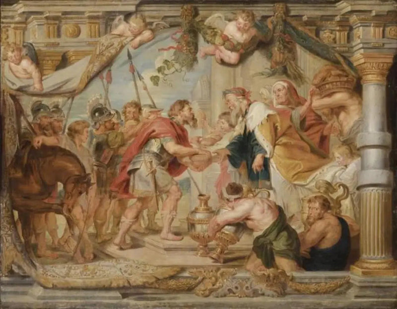 La rencontre d'Abraham et de Melchisédek - Pietro Paolo Rubens