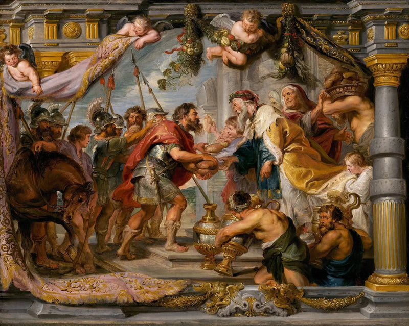 La Rencontre d’Abraham et Melchisédech - Pietro Paolo Rubens