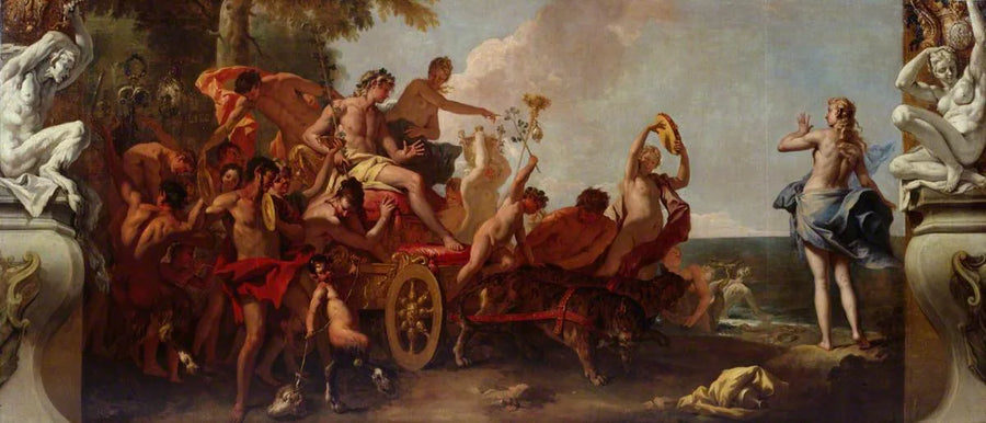 La rencontre de Bacchus e Arianna - Sebastiano Ricci