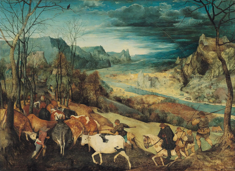 Il Rientro degli Allevamenti - Pieter Brueghel il Vecchio