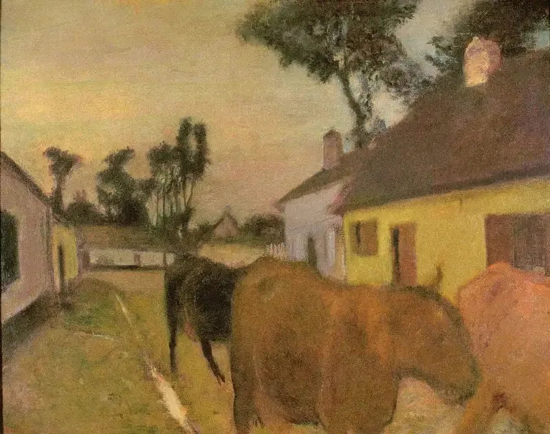 Il rientro del gregge - Edgar Degas