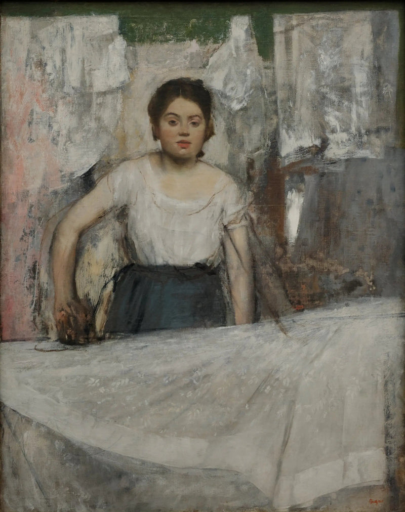 La stiratrice - Edgar Degas