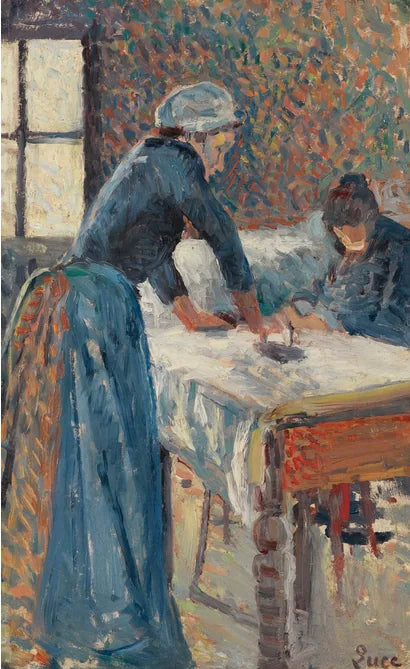La stiratrice - Maximilien Luce