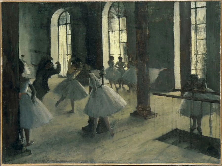La Ripetizione al foyer della danza - Edgar Degas