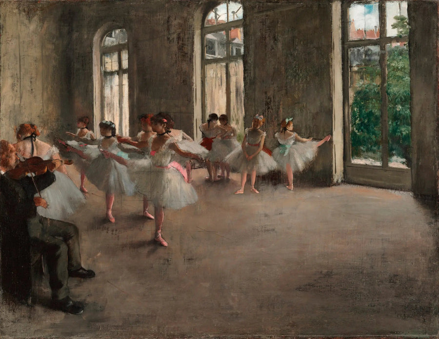 La ripetizione - Edgar Degas