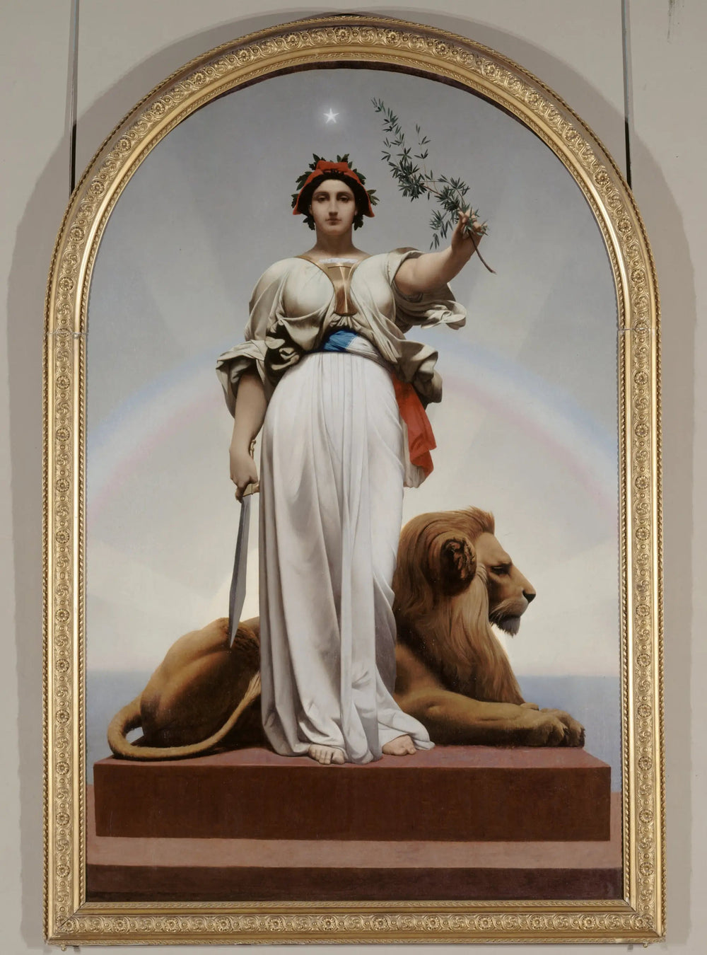 Reproduction du tableau « La République - Jean-Léon Gérôme » par Alpha Reproduction en peinture à l’huile