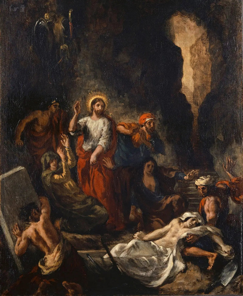 La Resurrezione di Lazzaro - Eugène Delacroix