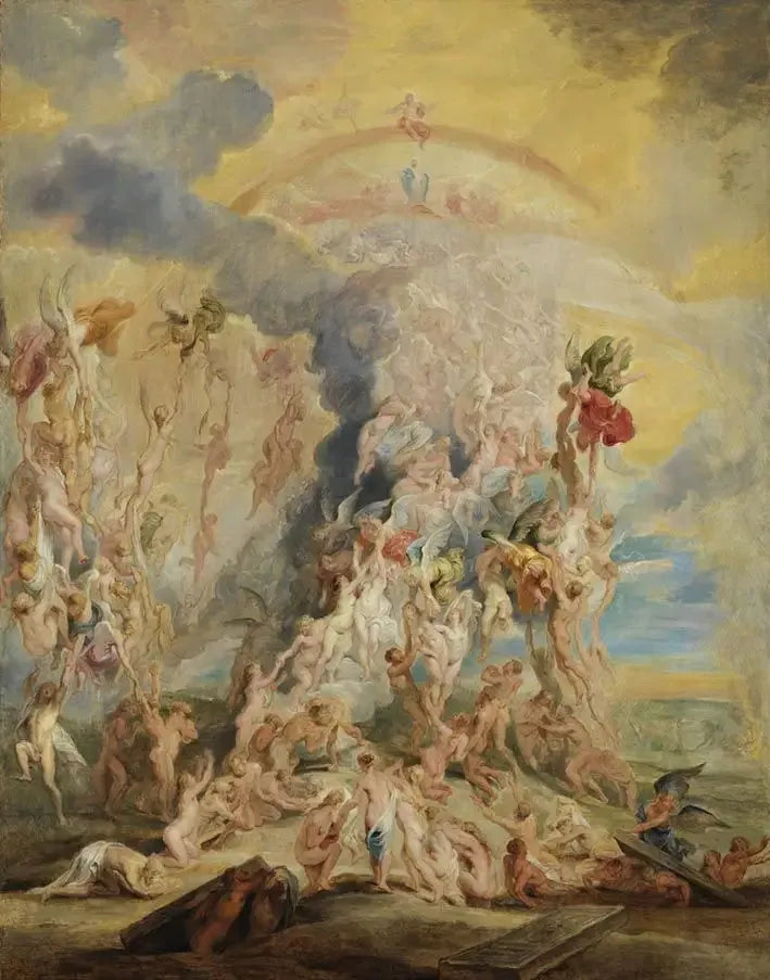 La risurrezione dei beati - Peter Paul Rubens