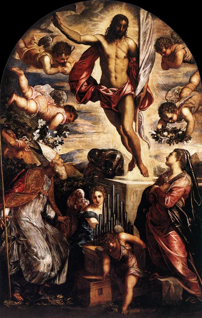 La risurrezione di Cristo - Jacopo Tintoretto
