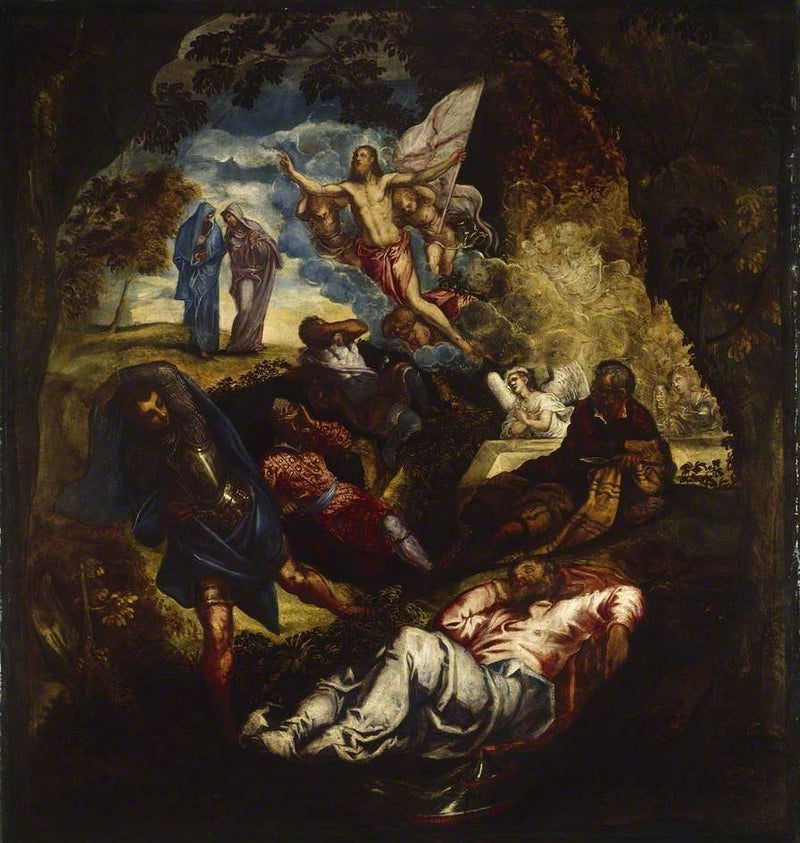 La risurrezione di Cristo - Jacopo Tintoretto