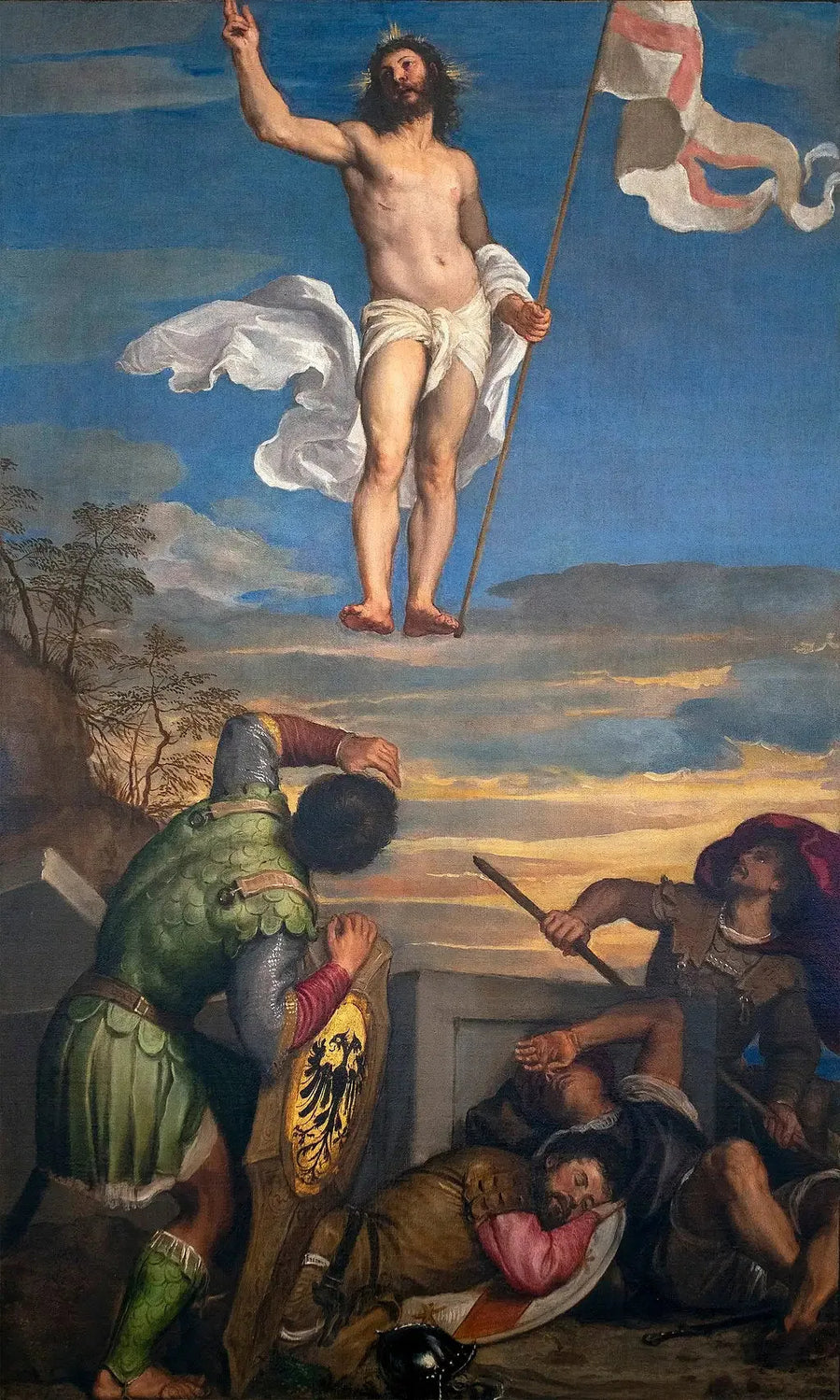 La risurrezione di Cristo - Titian