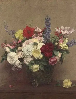 La ricchezza rosa di giugno - Henri Fantin-Latour