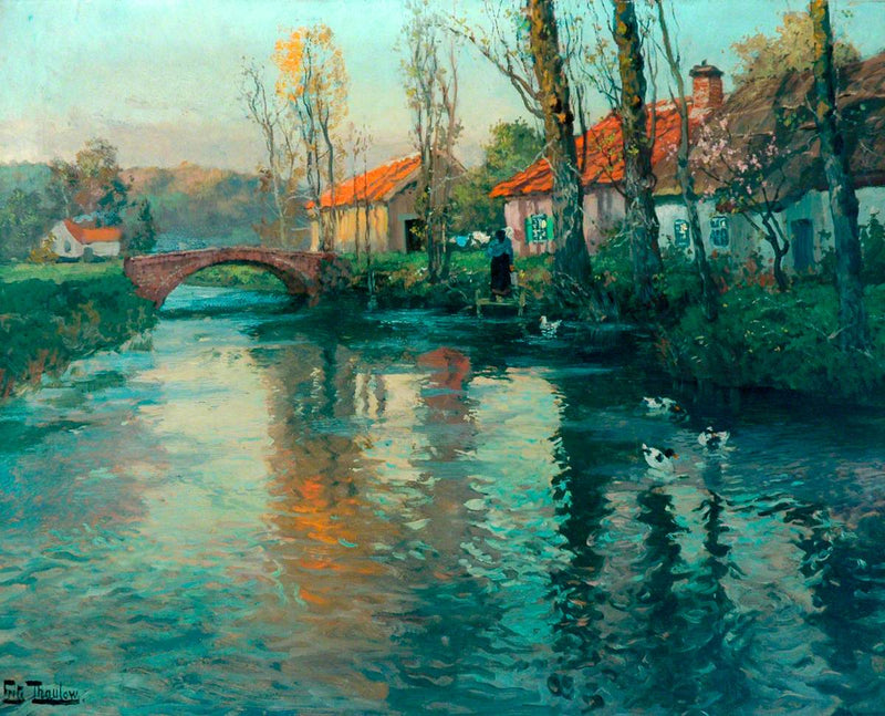 Il fiume - Frits Thaulow