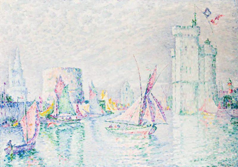 La Rochelle, uscita dal porto - Paul Signac