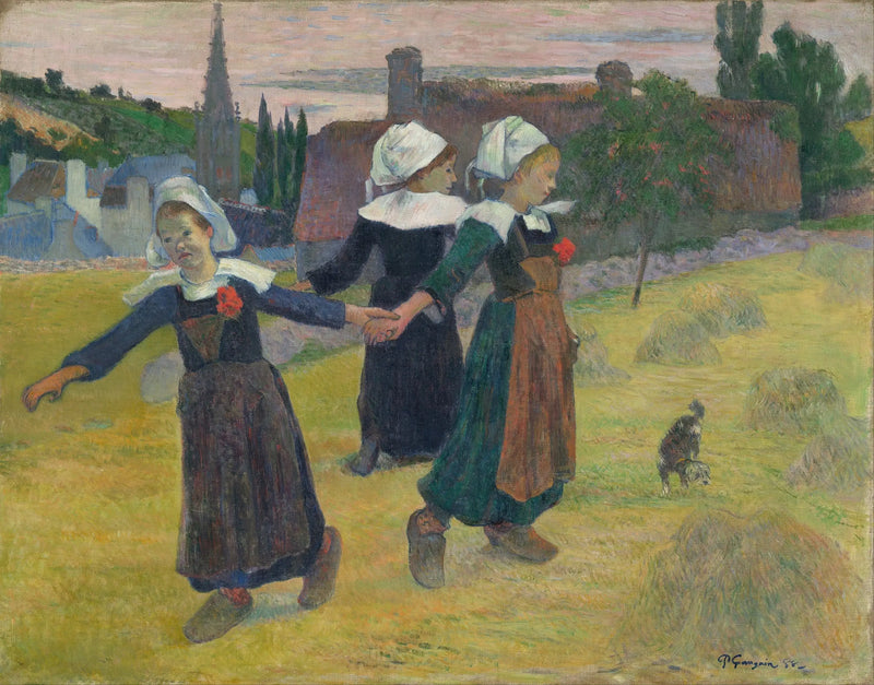 La Ronda delle piccole Bretonne - Paul Gauguin