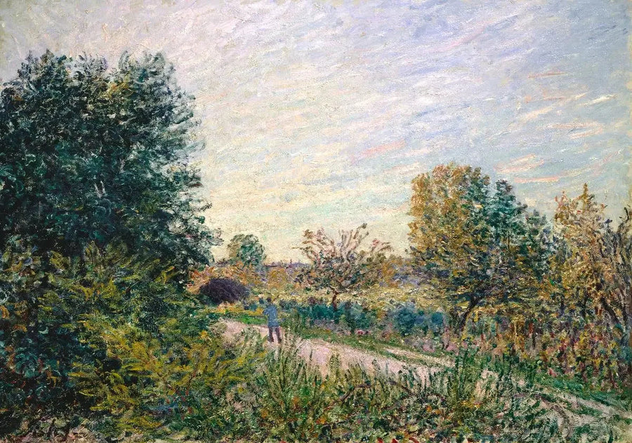 La Strada - Alfred Sisley